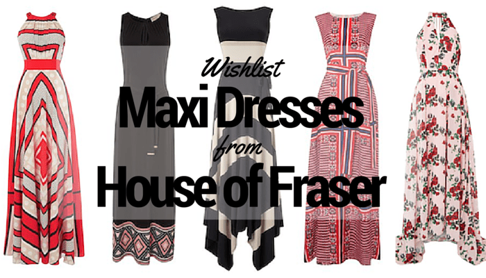 Wishlist - Maxi Dresses from HOF FI