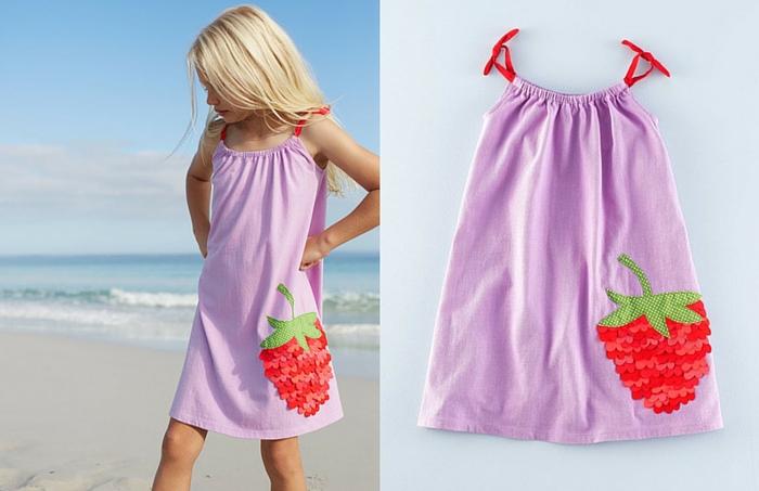 Boden Girls Summer Embelished Dress