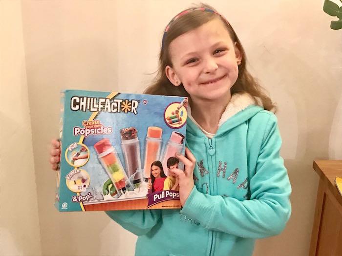 Bella with Chillfactor Pull Pops box