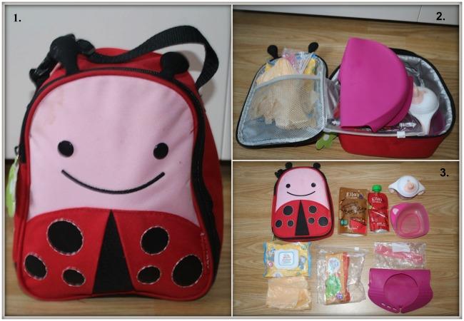 Pink Lining Ambassador Search Entry - Lunch Box with things inside