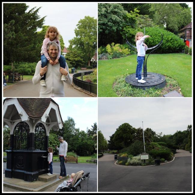 Weekend at the local parks collage 1