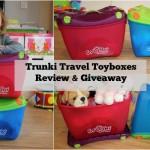 Trunki Travel Toybox Review