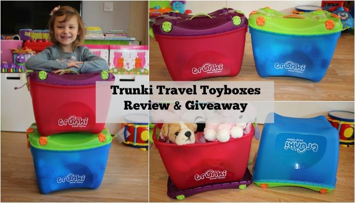 Trunki Travel Toyboxes Review & Giveaway FI