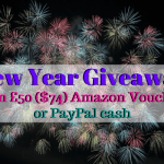 New Year Giveaway – Win £50 ($74) Amazon Voucher or PayPal Cash
