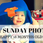 My Sunday Photo – Happy 18 Months Old!
