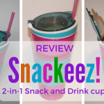 Review – Snackeez 2-in-1 Snack and Drink cup!