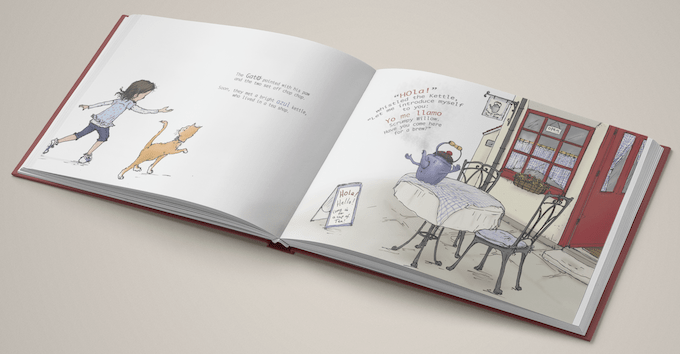 Mock Up of the book
