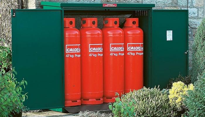 Gas Cyclinder Safe Storage