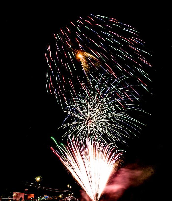 Airbourne Fireworks Display Finale