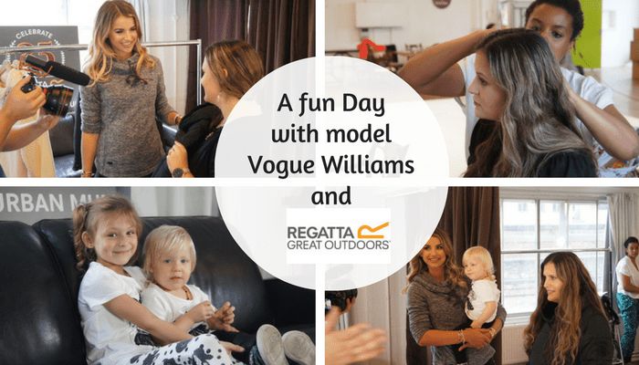A Fun Day With Model Vogue Williams & Regatta Outdoors