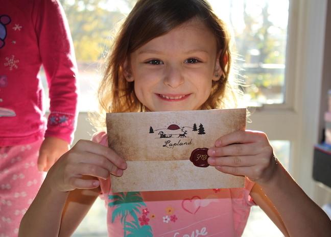 bella-excited-with-letter-from-santa