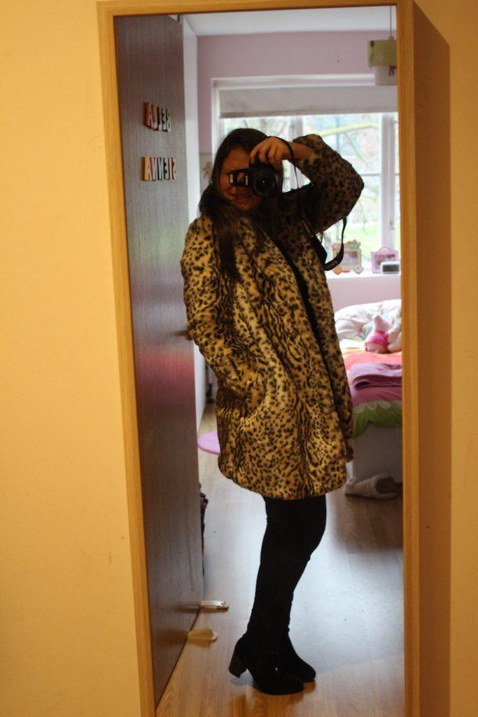 Boohoo Leopard coat 2