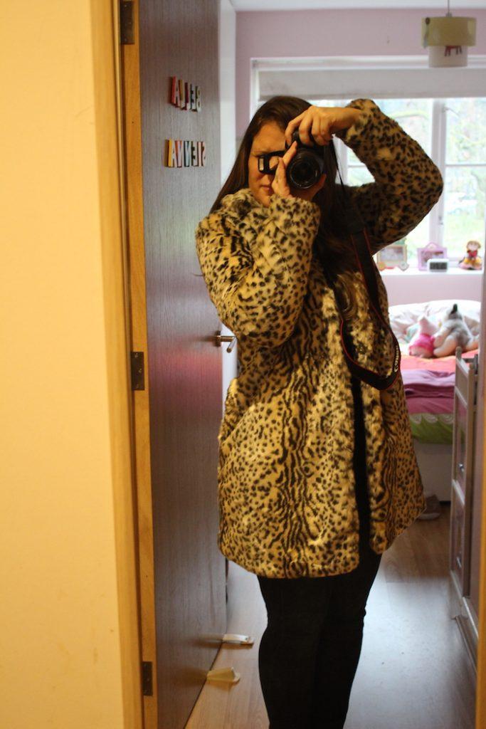 Boohoo Leopard coat 3