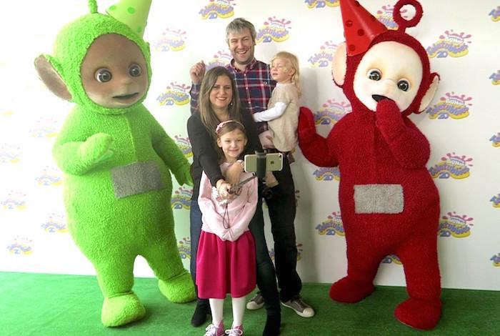 AMWF with the Teletubbies