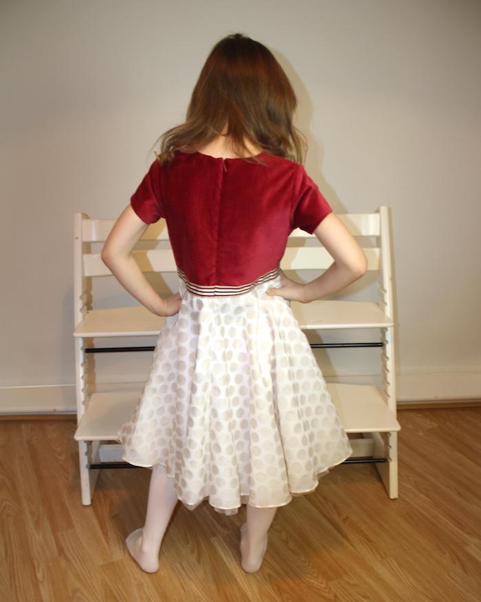 Bella modelling MyTwirl dress 2