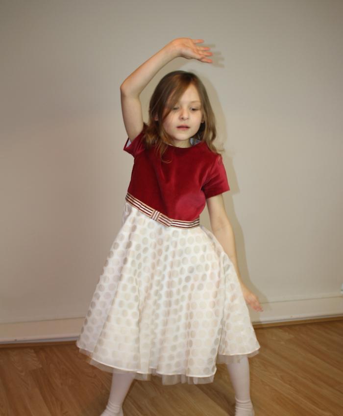 Bella modelling MyTwirl dress 3