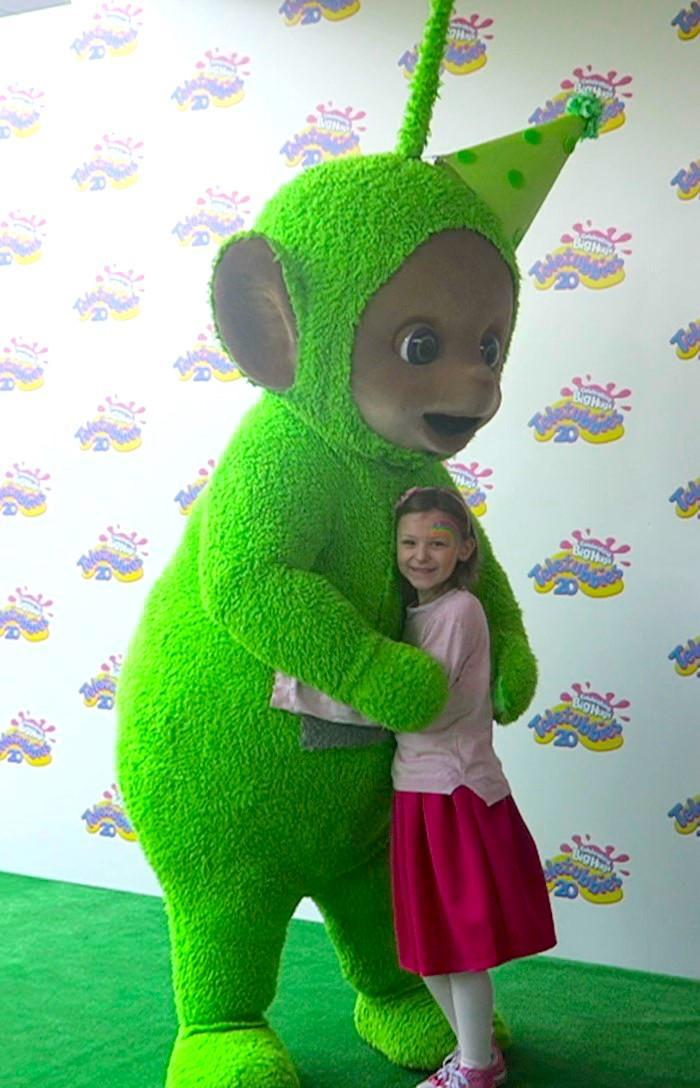 Bella with Dipsy