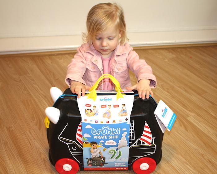 Sienna with Pedro the Pirate Ship Trunki 2