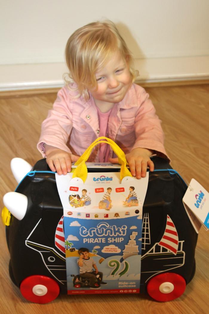 Sienna with Pedro the Pirate Ship Trunki 3