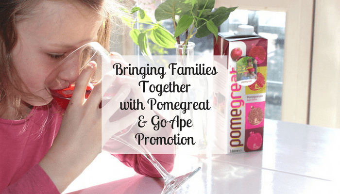 Bringing Families Together with Pomegreat & Go Ape Promotion