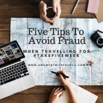 Five Tips To Avoid Fraud When Travelling for #TakeFiveWeek