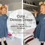 Cute Denim Dress from Boots Mini Club Fearne