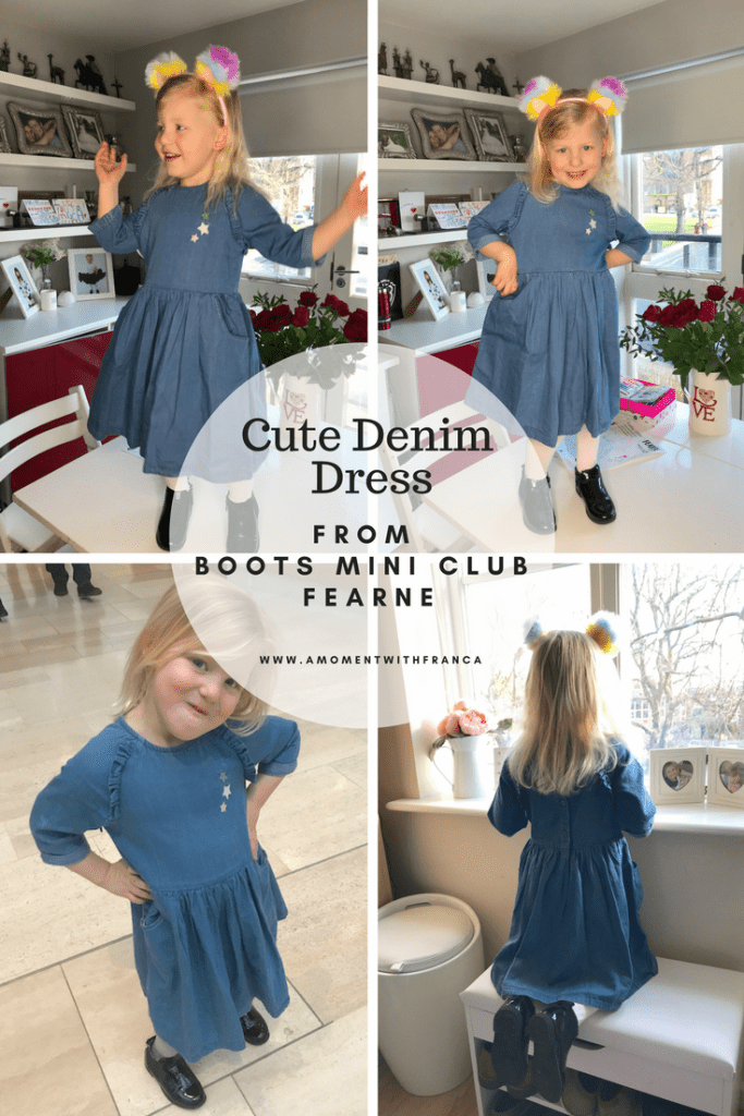 Cute Denim Dress from Boots Mini Club 