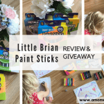 Little Brian Paint Sticks – Review & Giveaway