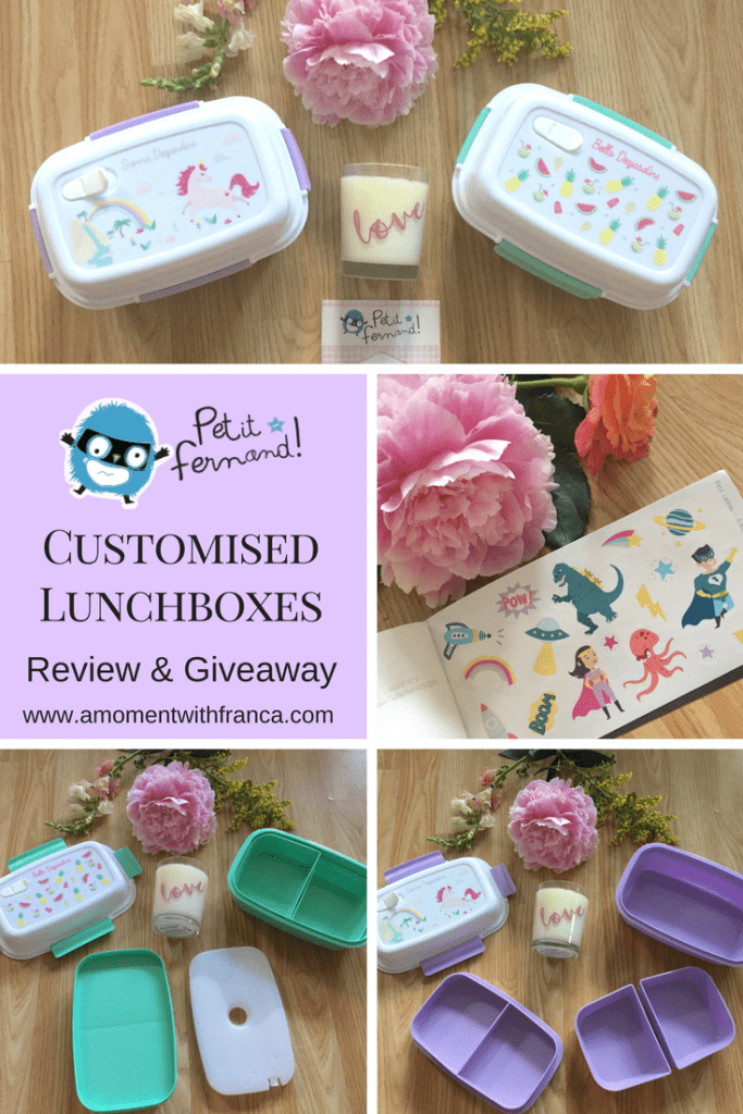 Petit Fernand Customised Lunchboxes Review