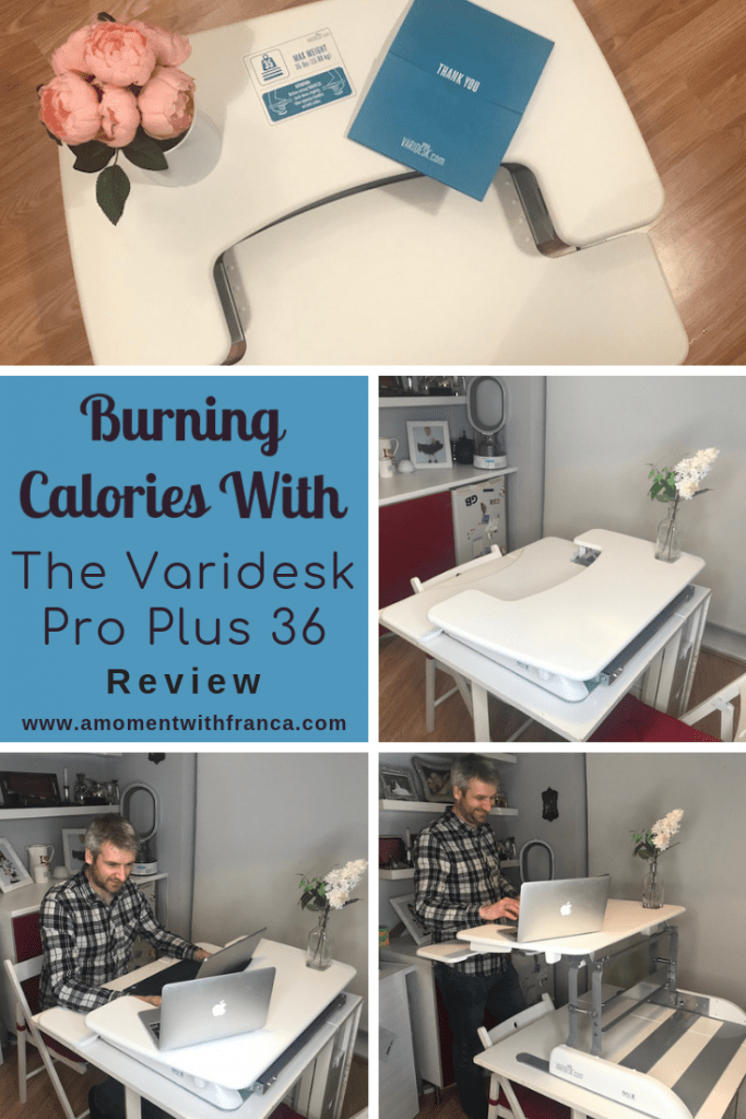 Burning Calories With The Varidesk Pro Plus 36 Review A Moment