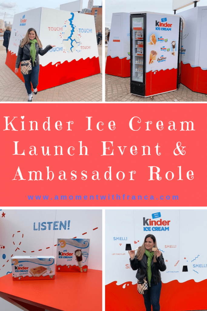 Kinder Ice Cream Launch Event & Ambassador Role