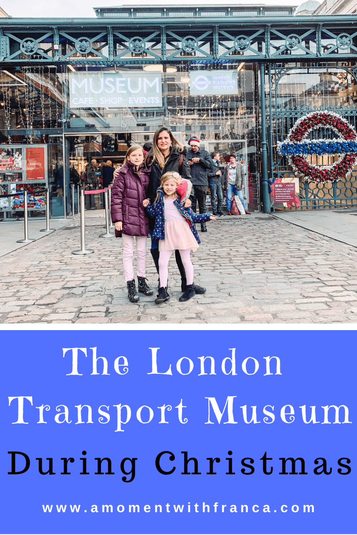 The London Transport Museum At Christmas