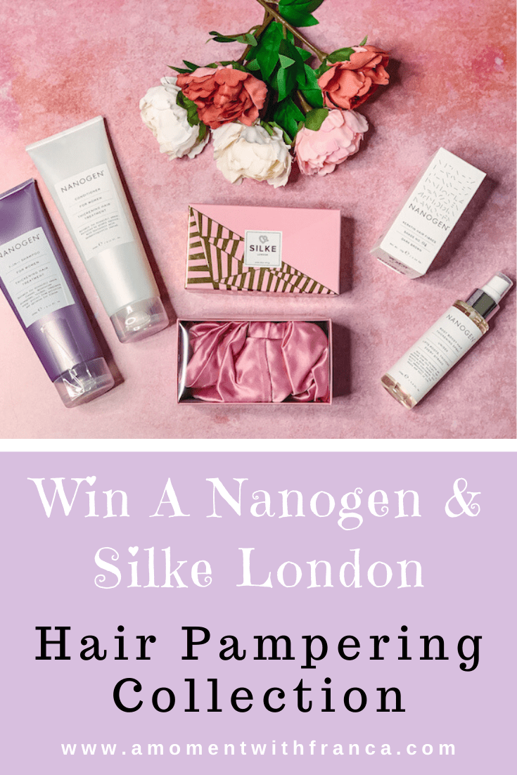 Win A Nanogen & Silke London Hair Pampering Collection