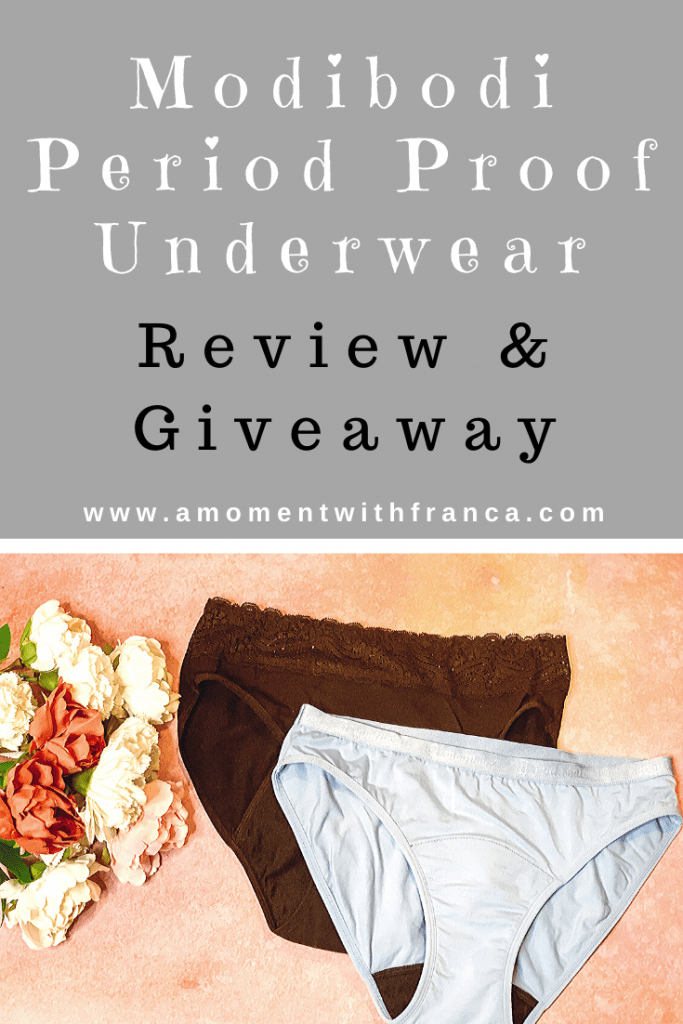 Modibodi - Period Proof Underwear Review & Giveaway • A Moment