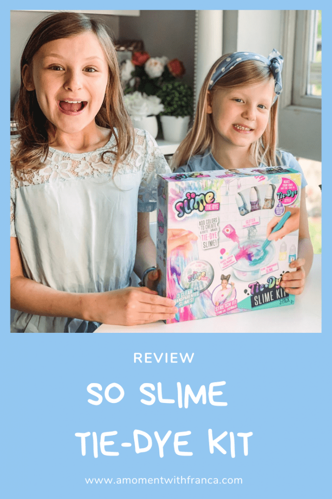 So Slime Tie-Dye Kit Review • A Moment With Franca