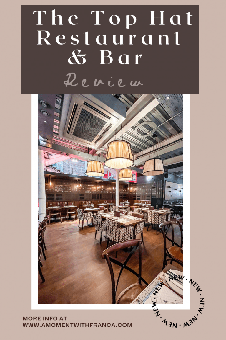 The Top Hat Restaurant & Bar Review • A Moment With Franca