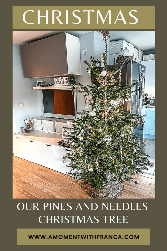 Our Pines and Needles Christmas Tree