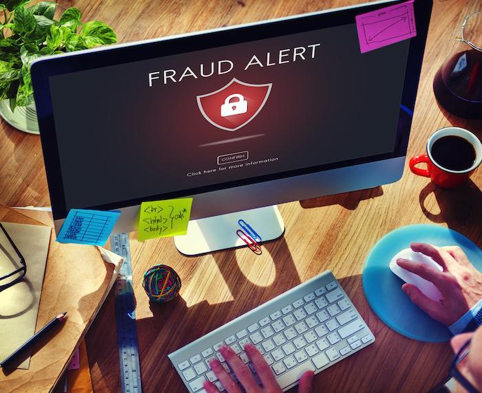 Fraud Scam Phishing Caution Deception Concept