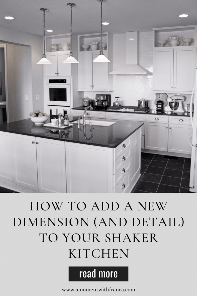 How To Add A New Dimension (And Detail) To Your Shaker Kitchen