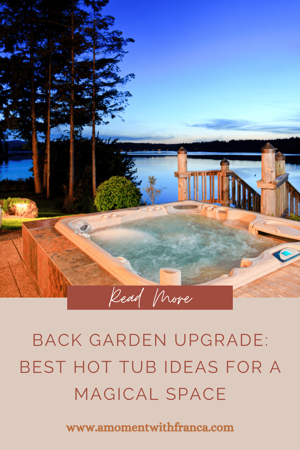 Back Garden Upgrade Best Hot Tub Ideas for a Magical Space • A Moment