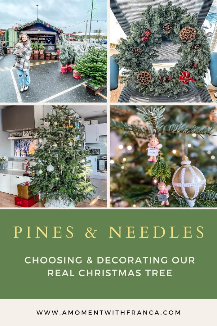 Pines and Needles - Our Real Christmas Tree