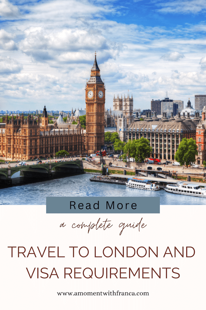 Travel to London and Visa Requirements