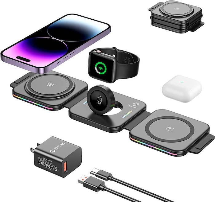  3 in 1 Wireless Charging Station