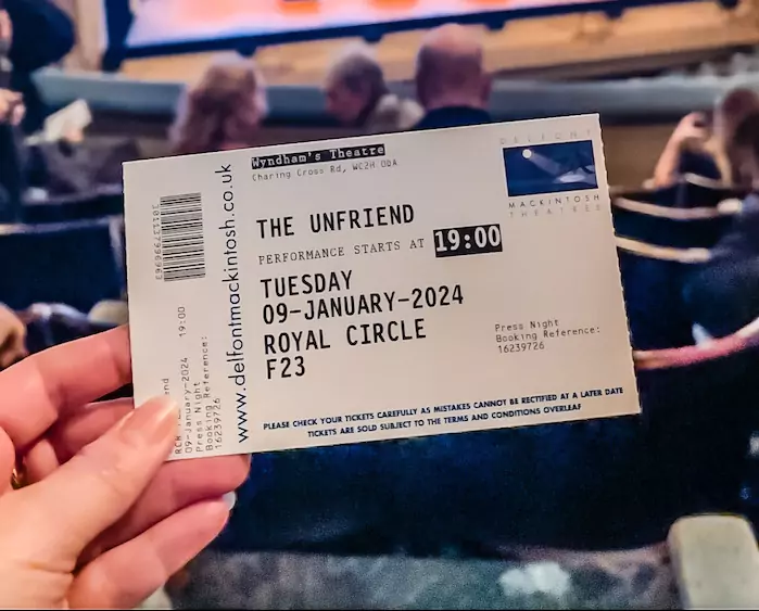 The Unfriend - Ticket