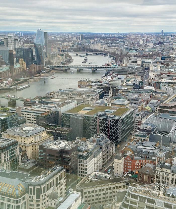 Sky Garden - View of the City of London