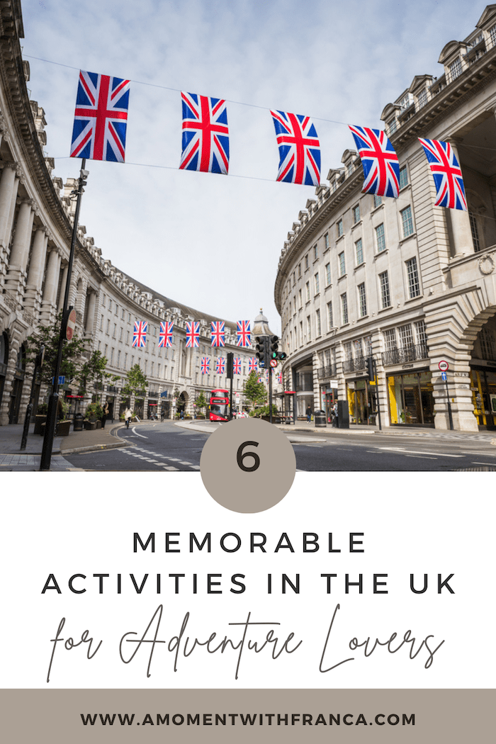 6 Memorable Activities in the UK for Adventure Lovers