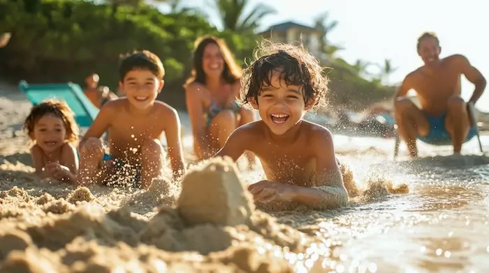Combining Relaxation With Adventure On A Family Holiday