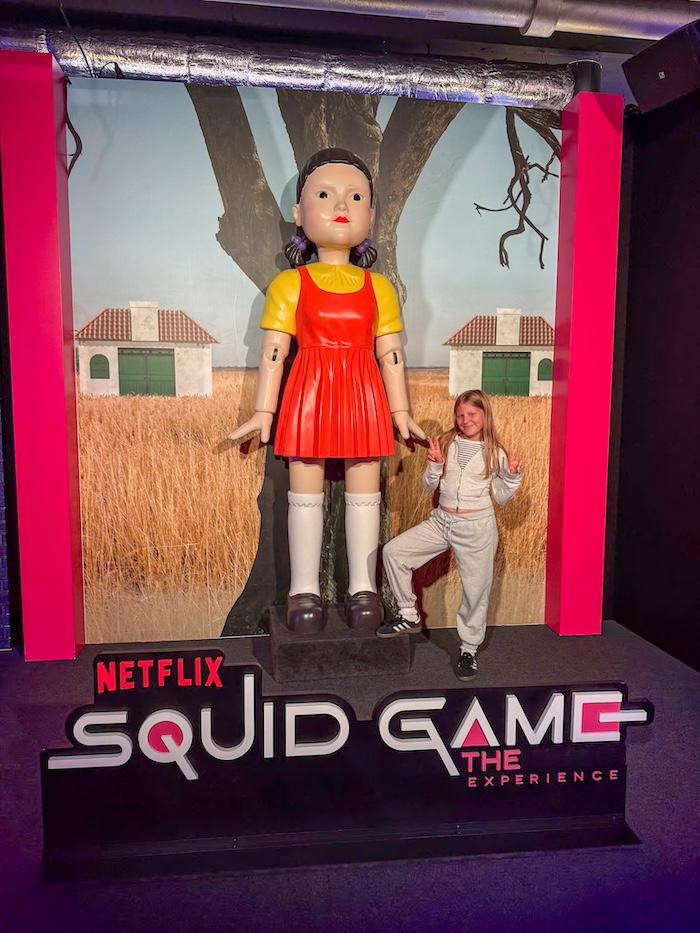 Squid Game Immersive Experience London Photo Opportunity