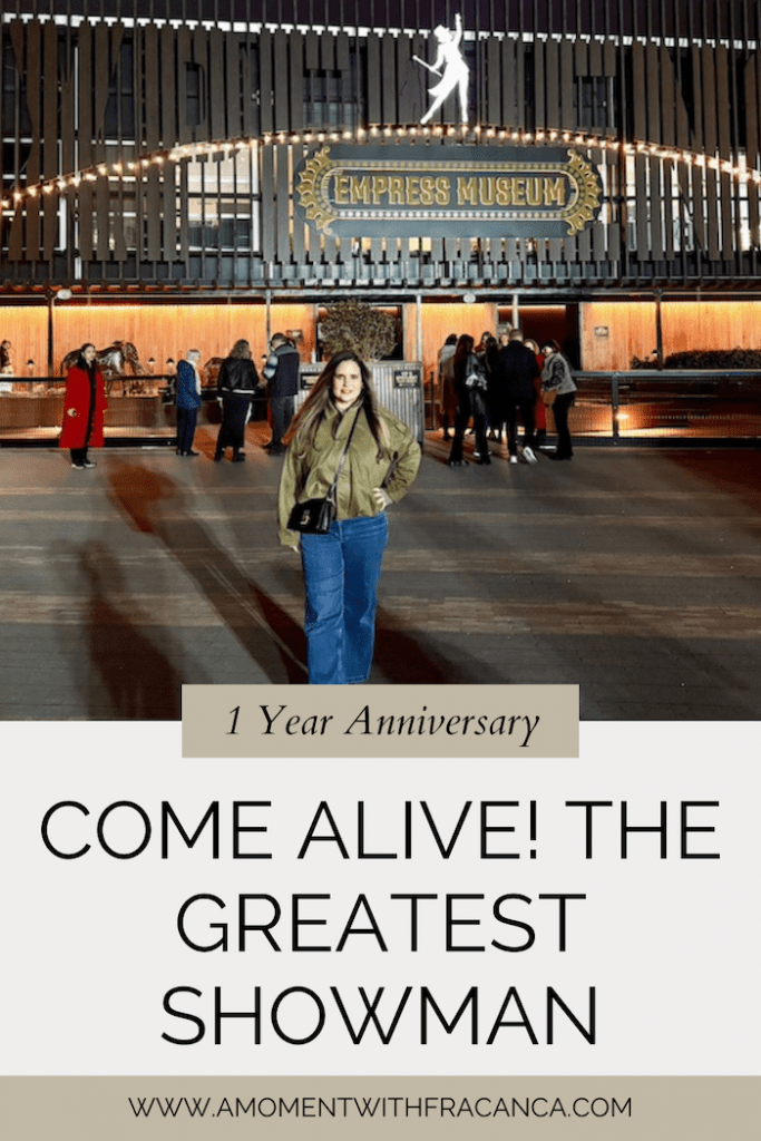 Come Alive! The Greatest Showman Pinterest Pin