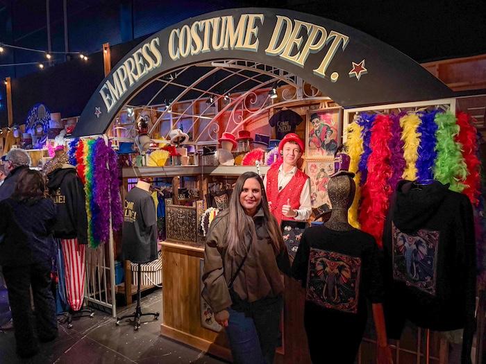 Come Alive! The Greatest Showman Empress costume dept